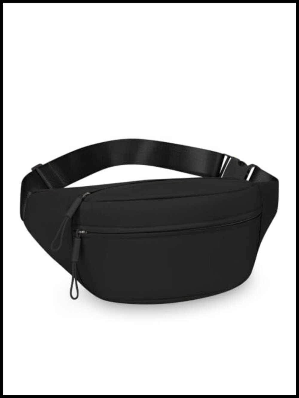 Lightweight Nylon Crossbody Fanny Pack Adjustable Waist Bag Travel Running